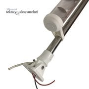 ÇIPA FENERLİ REFLEKTÖRLÜ BAYRAK DİREĞİ 50 CM