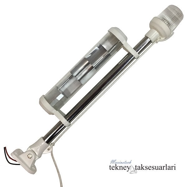 ÇIPA FENERLİ REFLEKTÖRLÜ BAYRAK DİREĞİ 60 CM.