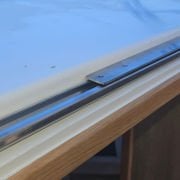 120 cm Sürgü Kapı Rayı Paslanmaz