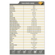 Tam sinüs İnvertör 12V 300W