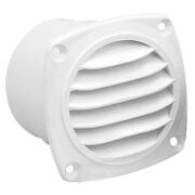 Havalandırma Şaft Menfezi 65-70 mm Beyaz