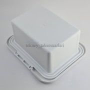 Duş Yuvası Beyaz Kapaklı