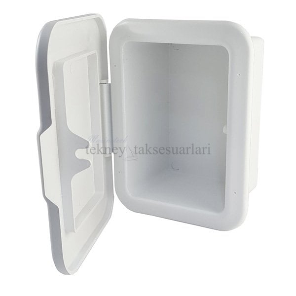 Duş Yuvası Beyaz Kapaklı