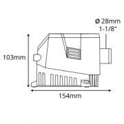 Attwood Sahara Mk2 sintine pompası. 1200. 12V