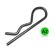 100 Adet, 1.000 Adet, 10.000 Adet Özel Fiyat ile Kampanya , 3mm Paslanmaz R Pim, Firkete