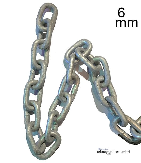 M6 Galvaniz Zincir, Tonoz Zinciri