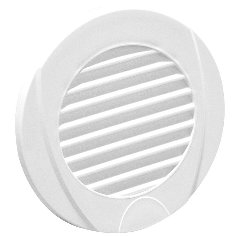 Havalandırma Şaft Menfez Kapağı, 102mm, Beyaz