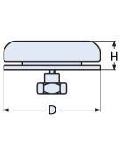 100mm, Mantar, Manika, Havalandırma