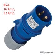 IP44 16 Amp. 32 Amp. Sahil Besleme Erkek Fişi