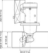 Quick Baş Manevra Pervanesi 40 KGF 12V TÜNEL 125mm