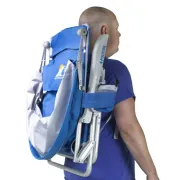 GCI OUTDOOR SUNSHADE 4 KADEMELI GÜNEŞLİKLİ KATLANIR PLAJ SANDALYESİ