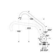 Tekli Musluk Barka RR4100