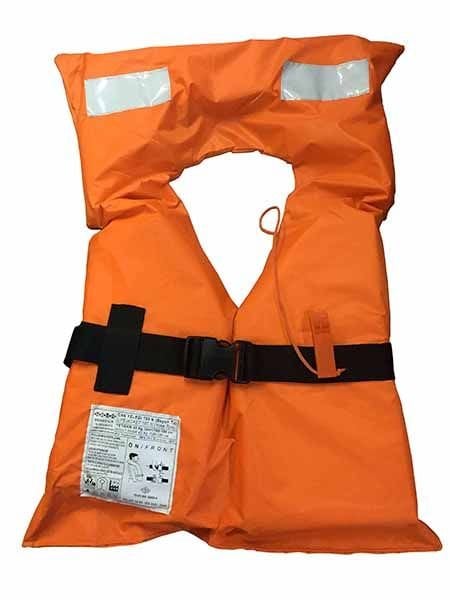 100N TSE Sertifikalı Yetişkin Can Yeleği - Turuncu Tekne Tipi