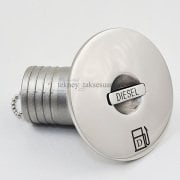 Paslanmaz 38mm (1 1/2) 30' Eğik, Diesel Mazot Dolum Ağzı, Diesel