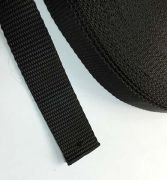 25mm Siyah Şerit Halat / Kayış Halat