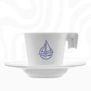 MARINE PLATINUM ESPRESSO TÜRK KAHVESİ FİNCANI 70 ML PC BEYAZ