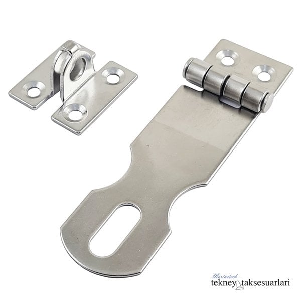 Paslanmaz 100mm Menteşeli Kilit