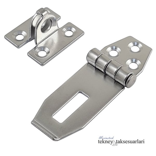 Paslanmaz 75mm Menteşeli Kilit