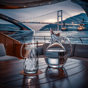 MARINE PLATINUM KOKTEYL SU BARDAĞI 400 ML PC ŞEFFAF