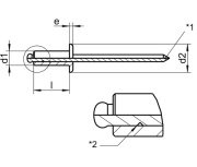 5 mm Paslanmaz Pop Perçin Çeşitleri