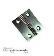 40 X 40 X 0,8 mm Paslanmaz Menteşe | 304 Kalite