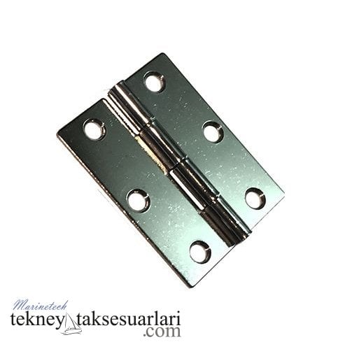 E, 40 X 50 X 0,8 mm, Paslanmaz Menteşe