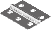 40 X 50 X 0,8 mm Paslanmaz Menteşe | 304 Kalite