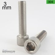 M3 Paslanmaz İmbus Civata Çeşitleri DIN912