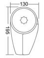 VA 1000 12V  6 mm Kavelata Alüminyum Gövde Irgat