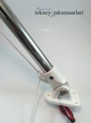 REFLEKTÖRLÜ KOMBİNE BAYRAK DİREĞİ    (LEDLİ HAREKETLİ AYAK)