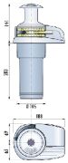 Tamburlu Model Crystal 800W 8mm 24V