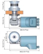 Tumbler Capstan 1000W 12V