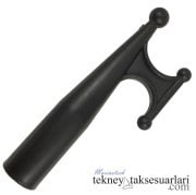 KAKIÇ UCU Ø25mm SİYAH