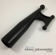 KAKIÇ UCU Ø25mm SİYAH
