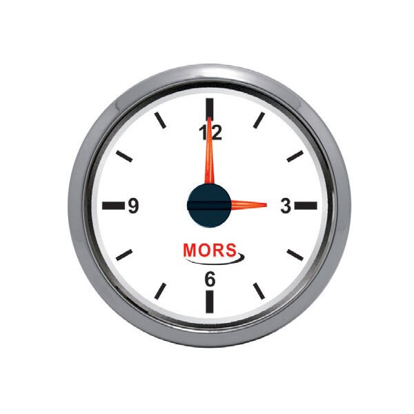 Zaman Saati Beyaz 12-24 V