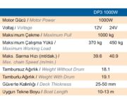 Prince DP3 1000W 8mm 12V