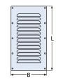 127 X 228 mm Havalandırma