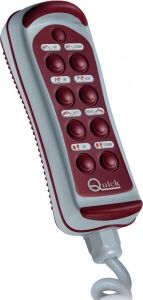 Quick el tipi kablolu uzaktan kumanda  8 Butonlu
