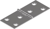 100x40 mm Paslanmaz Menteşe  | 304 Kalite