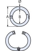 Halka Menteşeli Vidalı Çeşitleri