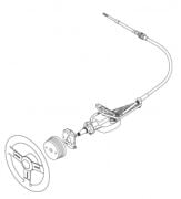 Teleflex Jet Boat Dümen spirali 244 cm