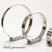 Paslanmaz W4 Takviyeli, Ağır Hizmet Hortum Kelepçe Çeşitleri