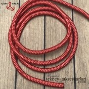 KIRMIZI Renkli Halat Çeşitleri, %100 Polyester 10 mm