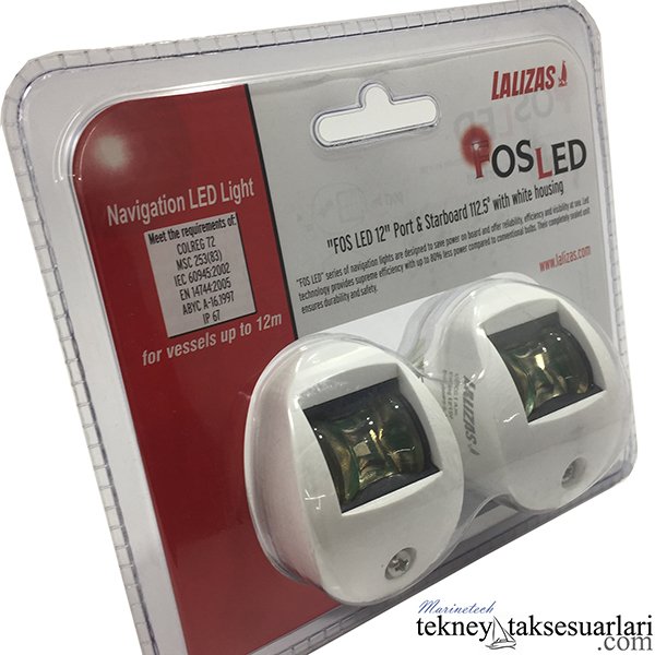 12m, Fos Led, İskele Sancak Feneri, 112,5', Beyaz