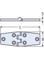 MENTEŞE 38 X 100MM X 4MM 316KALİTE