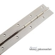 1000 x 50 x 1,5 mm, Paslanmaz Şerit Menteşe, Boy Menteşe