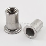 Paslanmaz Flanşlı Perçin Somunu, Çeşitleri DIN9315