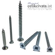 3,5 mm Sunta Vidası, 100 Adet