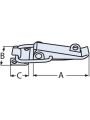 Mandallı Kilit 72mm