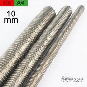 M10 Paslanmaz Gijon, Saplama DIN976